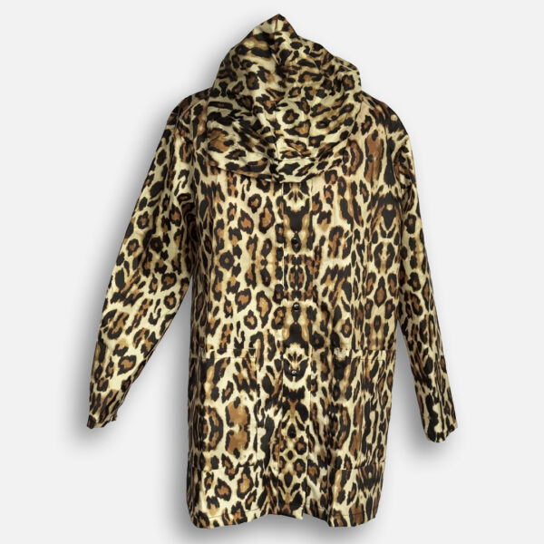 Embo001 - 1 Rain Jacket Leopard Print