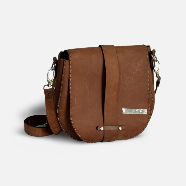 Leather Saddle Bag
