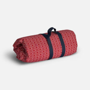 Embo001 - 1 Picnic Blanket Cherry Red Burst Shwe Shwe