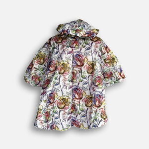 Embo001 - 1 Poncho Pencil Colour Roses