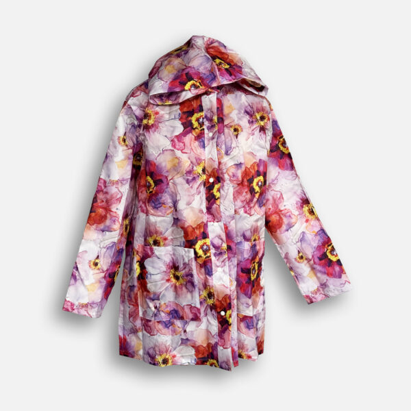 Embo001 - 1 Rain Jacket Bright Poppy