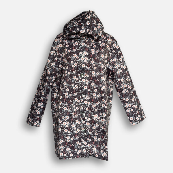 Rain Jacket Dainty Cup Flower
