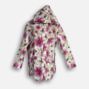 Rain Jacket Dark Pink Cosmos