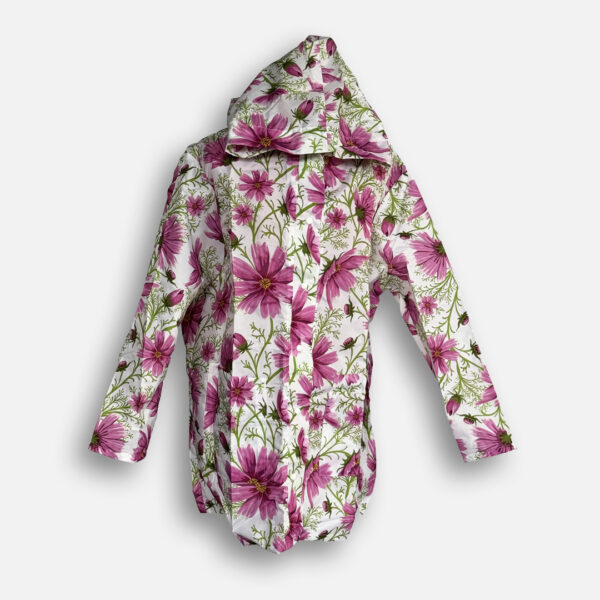 Rain Jacket Dark Pink Cosmos