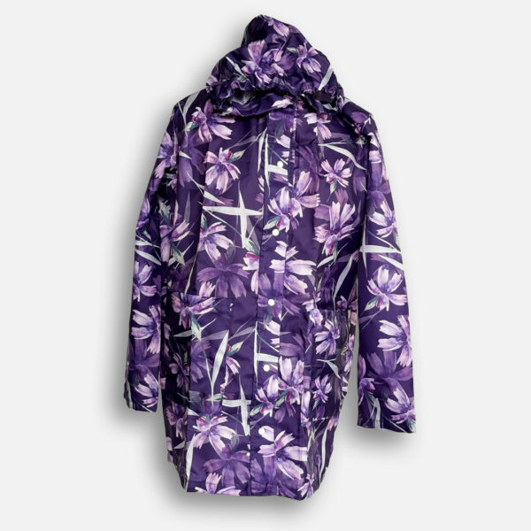 Rain Jacket Grape Cosmos