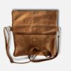 The Embo Messenger Bag Rich Tan Leather